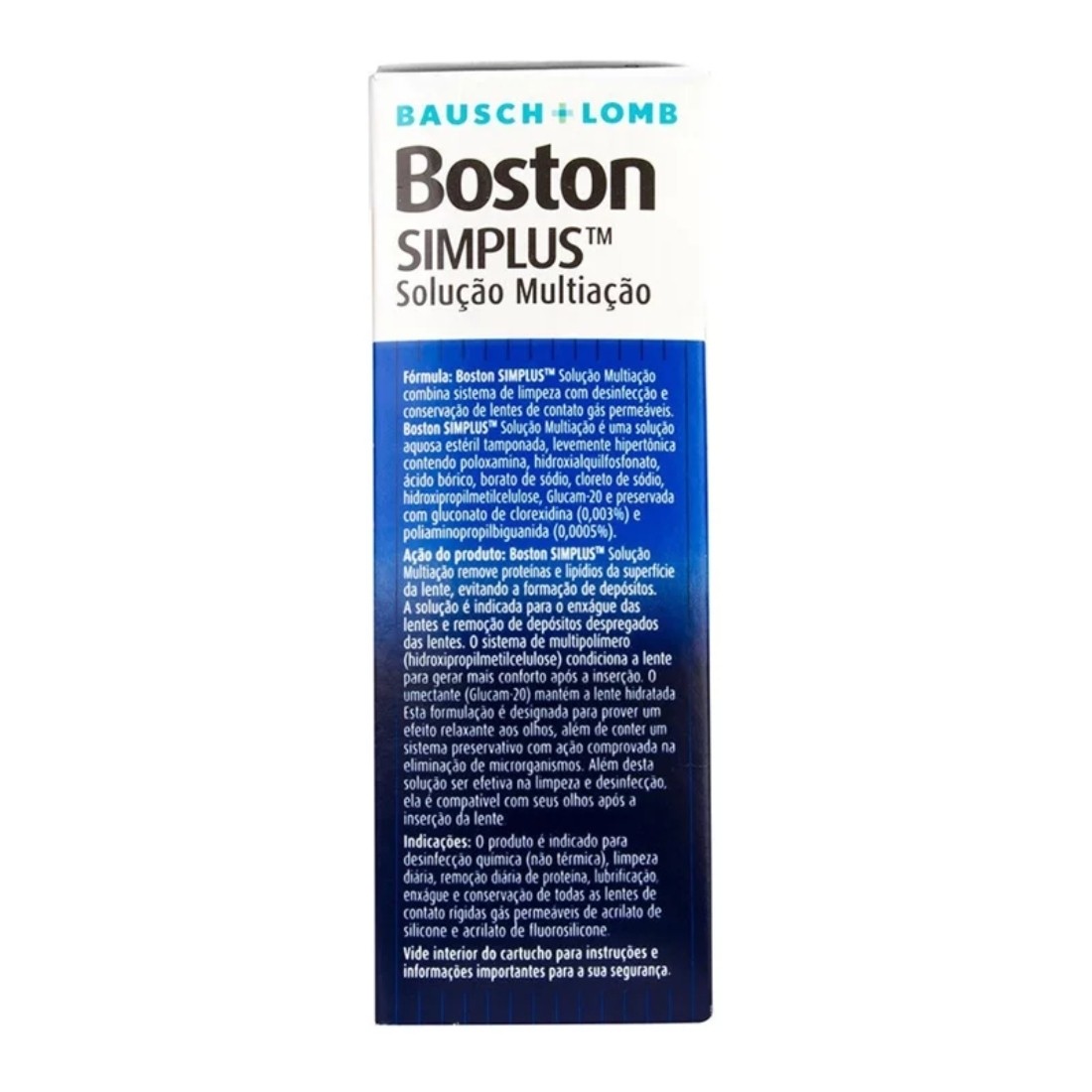 Boston Simplus 120 ml Solucao para lentes de contato rigidas rgp