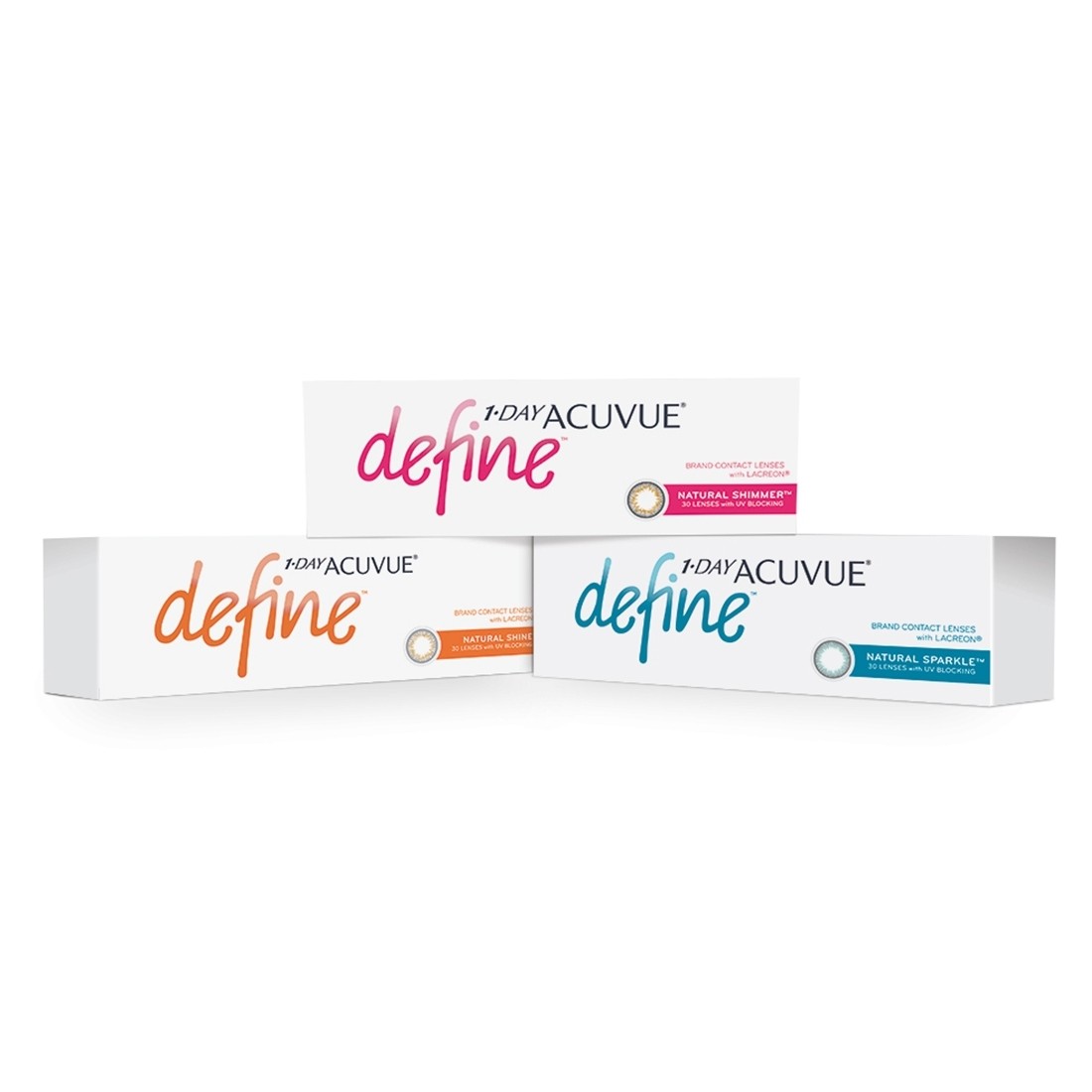 Lentes de Contato 1 DAY ACUVUE Define Johnson Johnson Lentes de Contato
