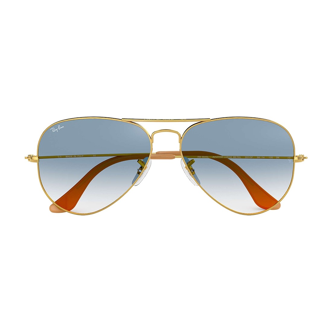 Ray Ban Aviator Large Metal RB3025L Óculos de Sol-58-Dourado