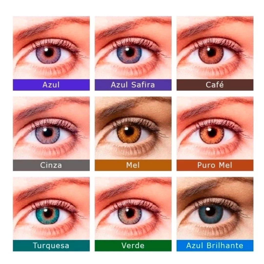 Lentes de Contato Colorida FreshLook Colorblends - COM GRAU