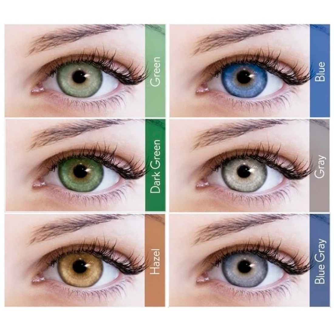 Lentes de Contato Colorida Lunare Tri-Kolor Mensal - COM GRAU