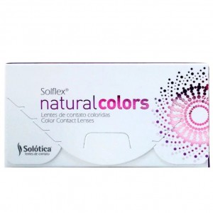 Lentes de Contato Colorida Solflex Natural Colors - COM GRAU