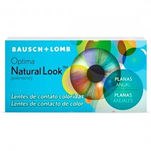 Lentes de contato coloridas Natural Look - Sem grau