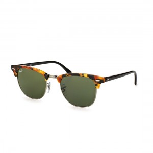 Ray Ban Clubmaster RB 3016 Óculos de Sol - 51 - Tartaruga